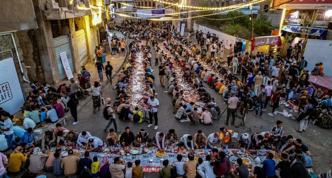 إفطار جماعي تعز خلدون 4