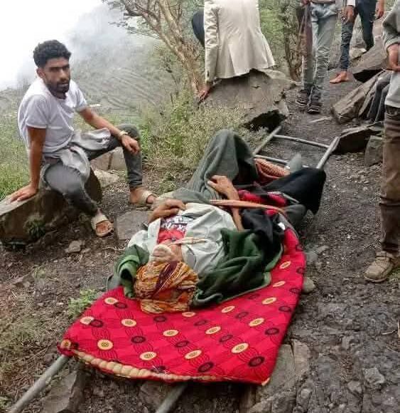 جبل حبشي انقلاب سيارة صورة 3