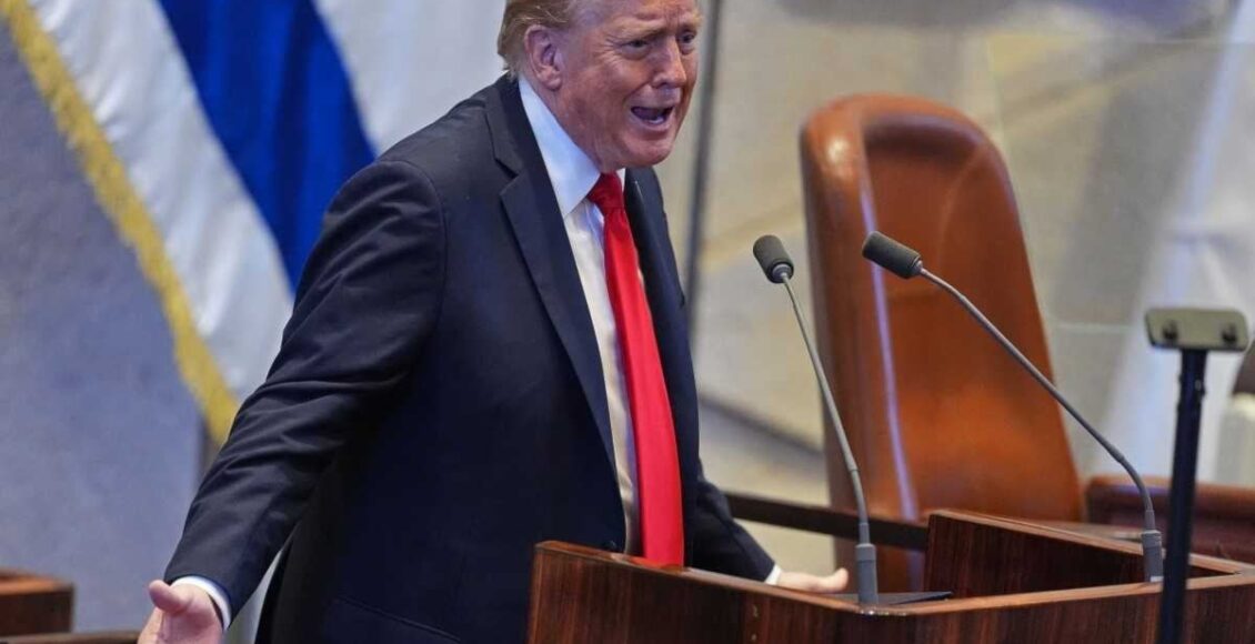 ترامب في الكنيست